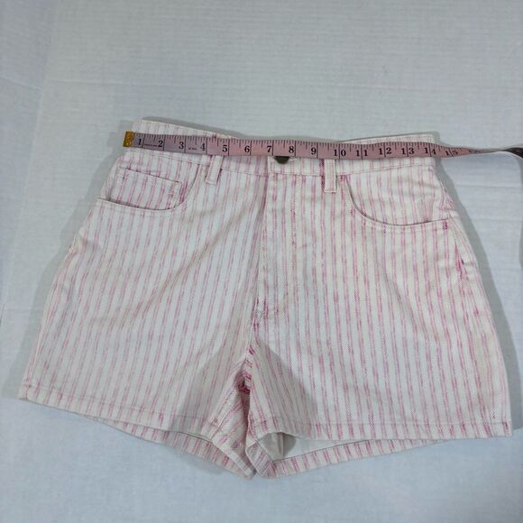 Fahrety Topsail Denim Short Pink Railroad Stripe size 26 - Picture 11 of 14